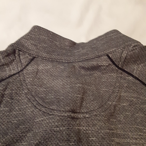 GREG NORMAN GOLF Heather grey/Light grey ,1/4 Zip up L/S Pullover Mens Size XXL. - Picture 10 of 11